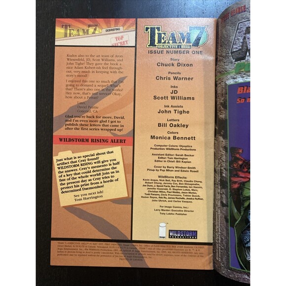 TEAM X & Team 7: Set of 3 Image/Marvel Comics (1995-96) Dead Reckoning 1st Print - Picture 4 of 15